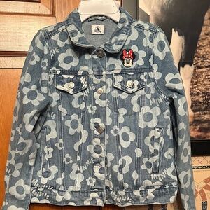 Like new - Girls Disney Denim Jacket - Size 10/12